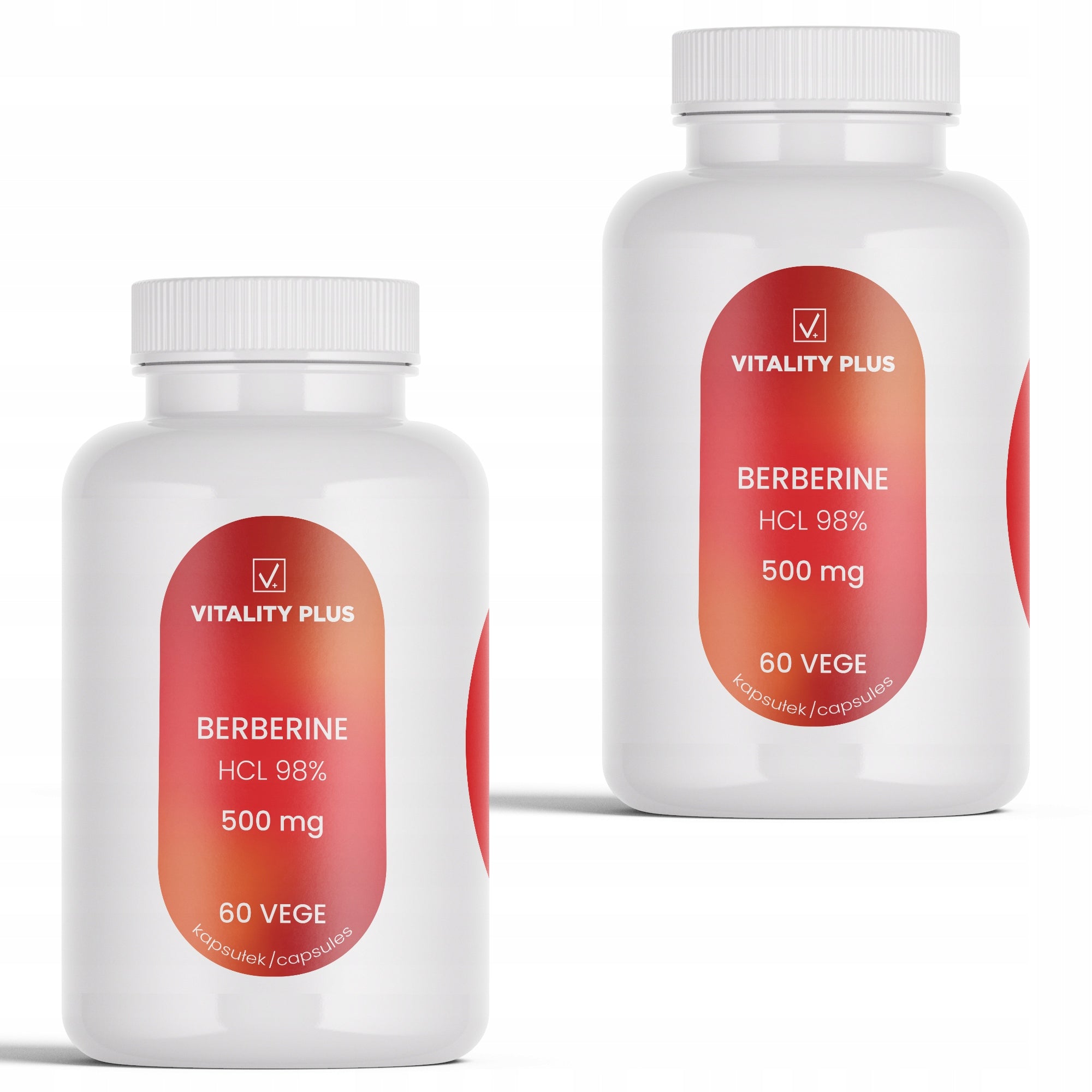 Berberine HCL 98% Extract 500mg Set - METABOLISM DIABETES WEIGHT LOSS