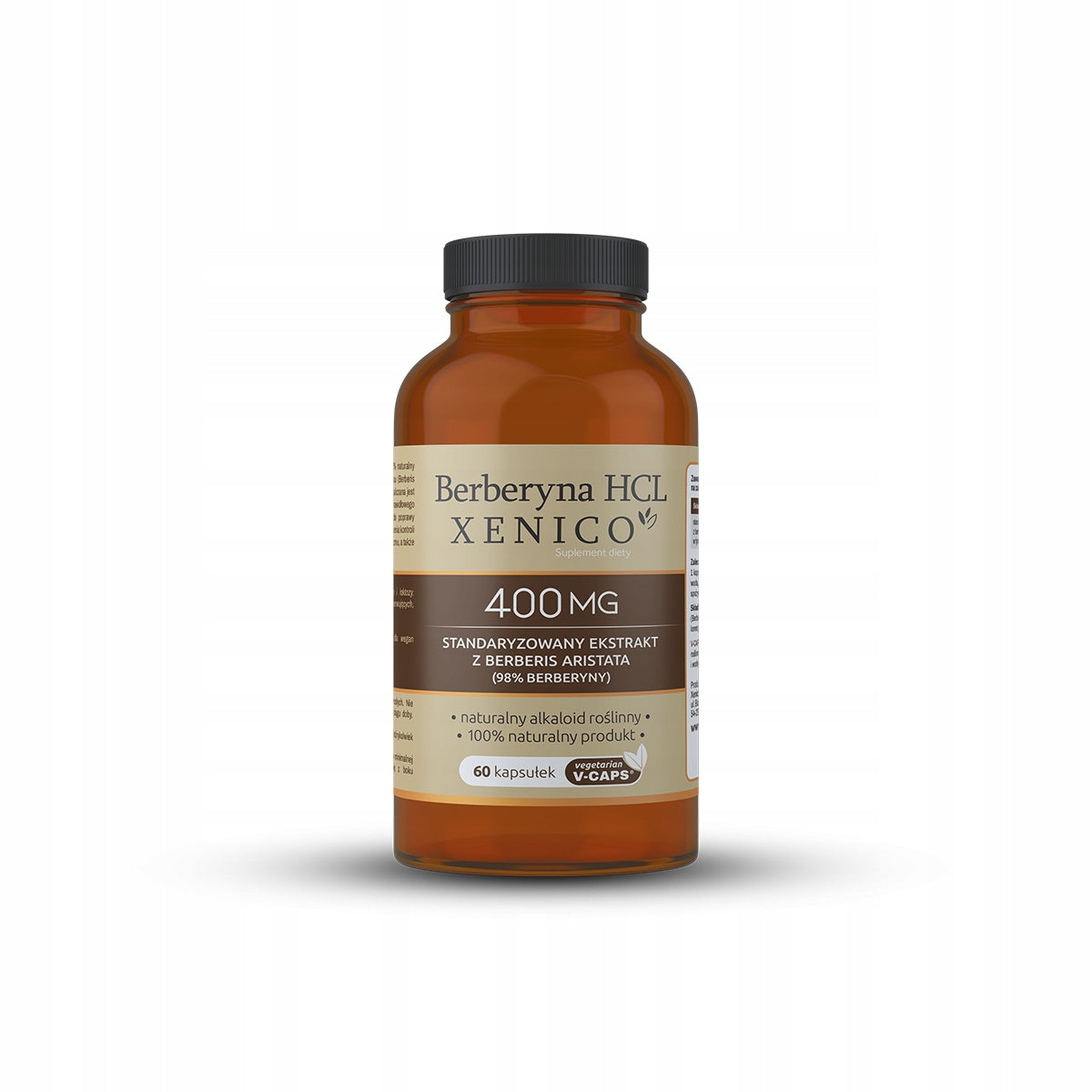 Berberine HCL Xenico 400mg 60 capsule
