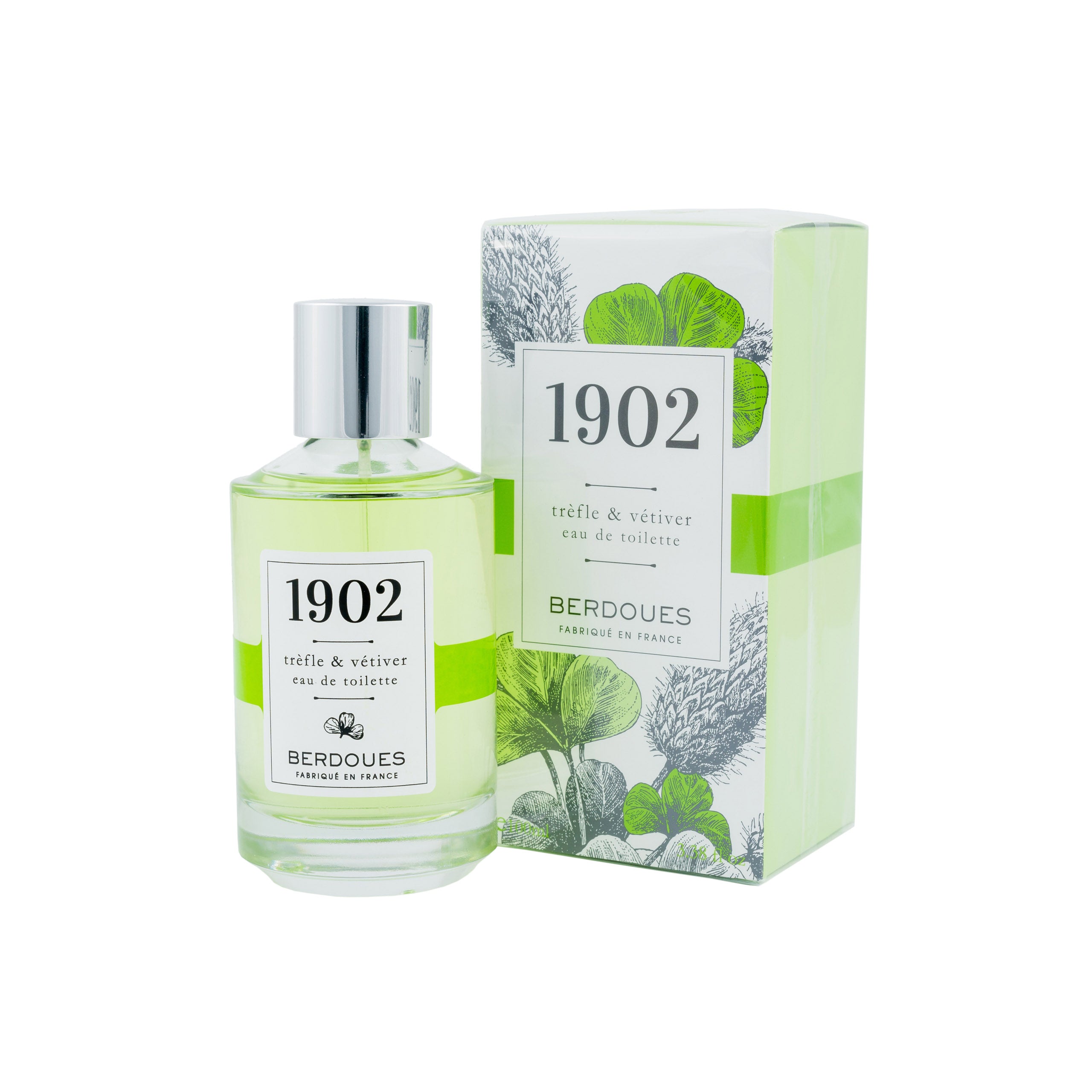 Berdoues 1902 Trèfle & Vétiver Eau de Toilette 100 ml