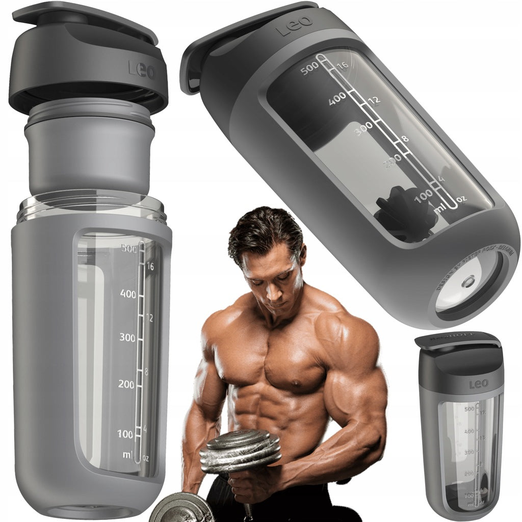 BergHOFF AIRTIGHT SHAKER FOR CONDITIONERS SHAKER FOR TRAINING FOR SCHOOL LEO 500 ml