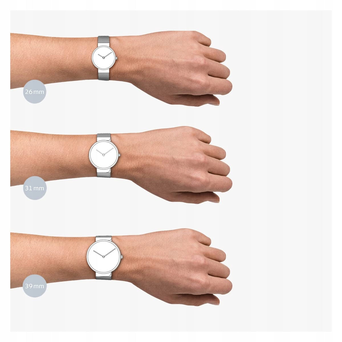 Bering Women Solar Collection Watch, Silver, 26 mm Brand BERING