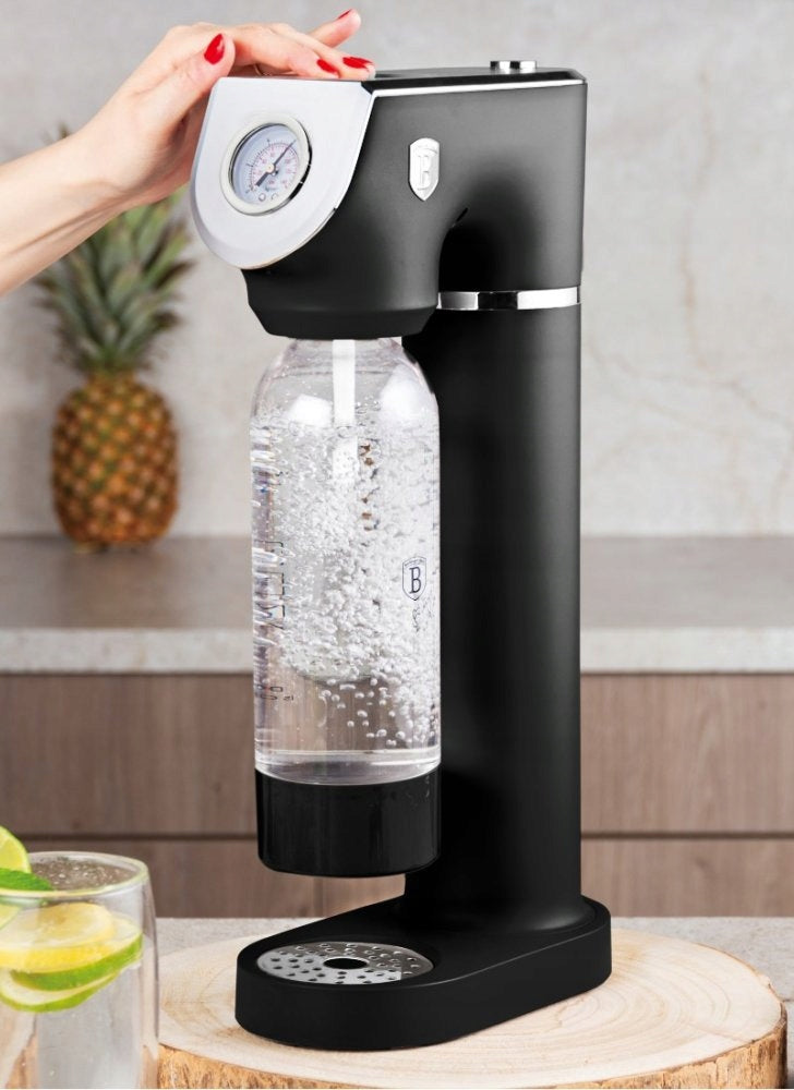 BerlingerHaus BH-8598 Matte Black Collection Water Carbonator Manufacturer code BH-8598