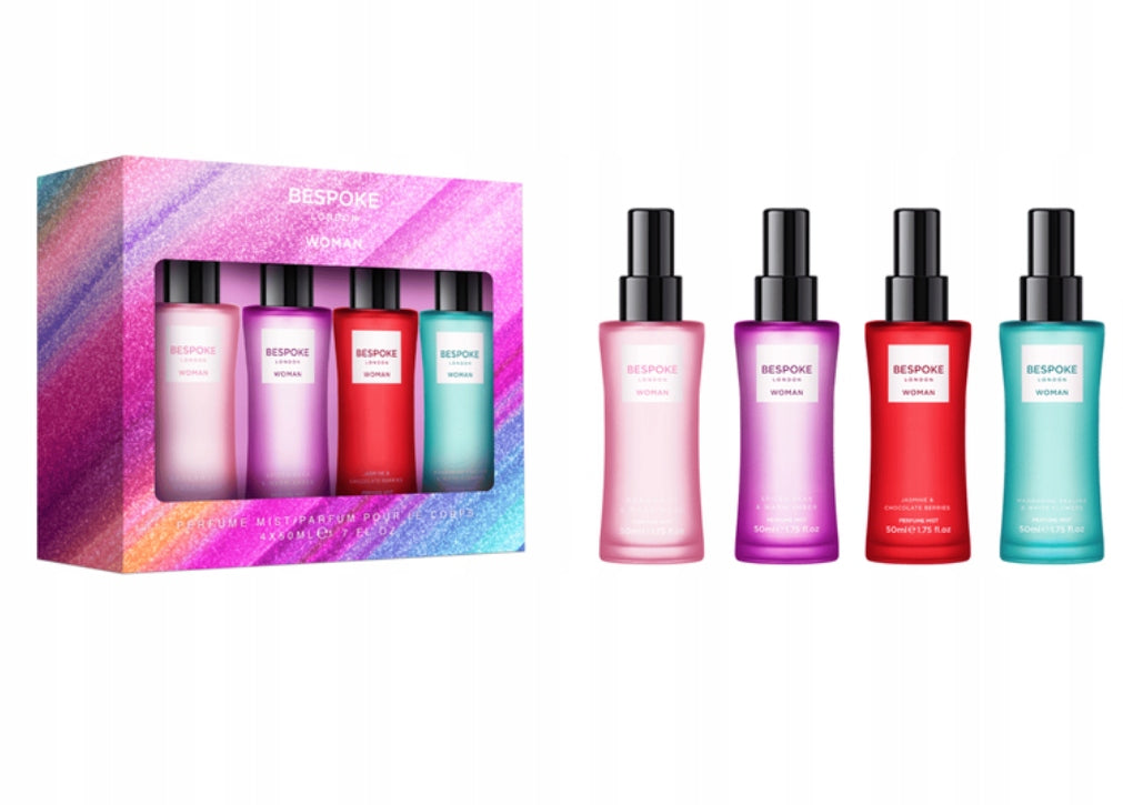 Bespoke Fragrance Mist Set, 4x50 ml Packaging status original