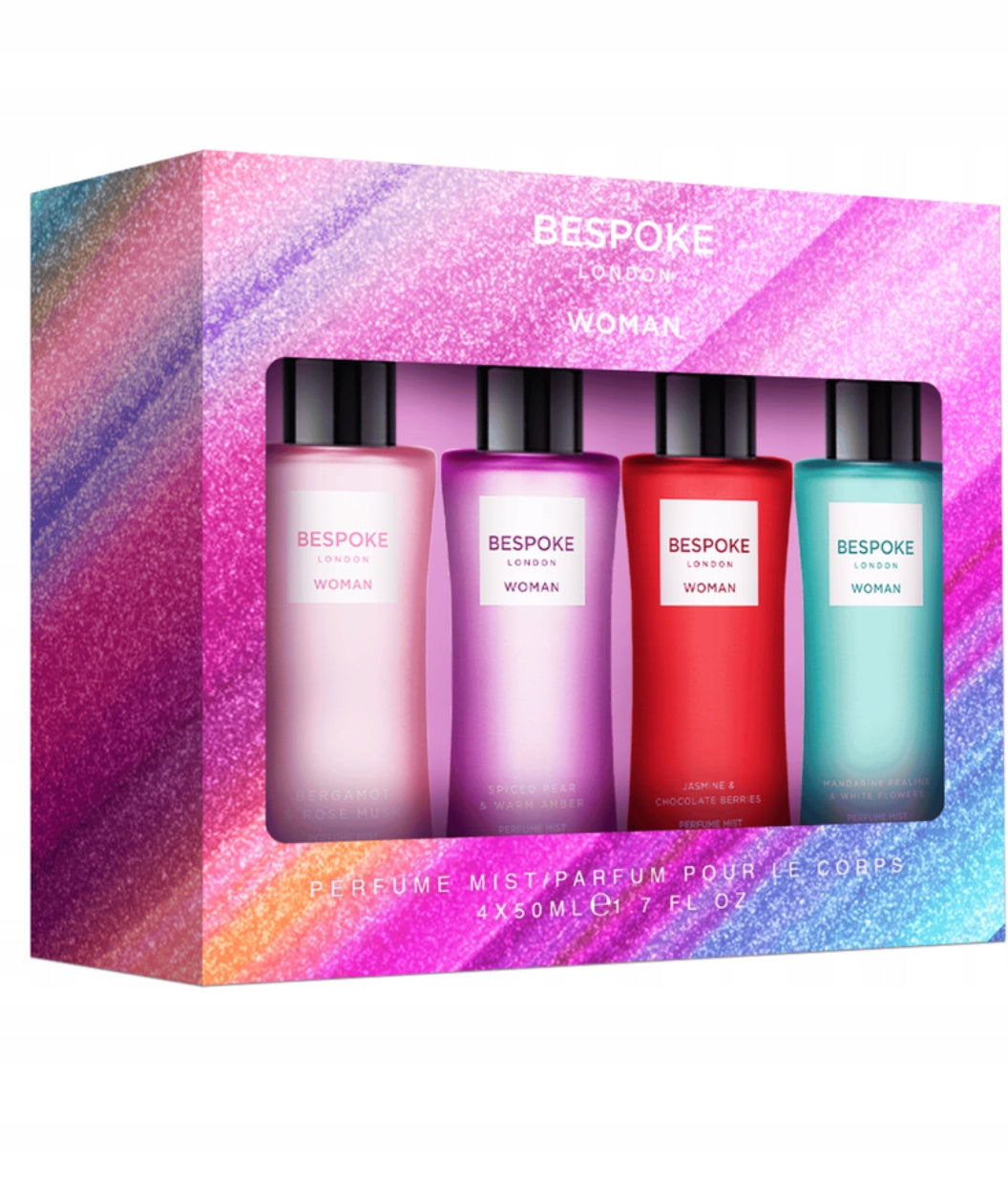 Bespoke Fragrance Mist Set, 4x50 ml