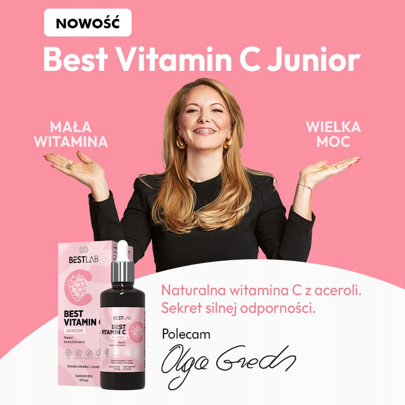 Best Vitamin C junior With Acerola from 6 months of age Best Lab 50ml Manufacturer code 5904917029886