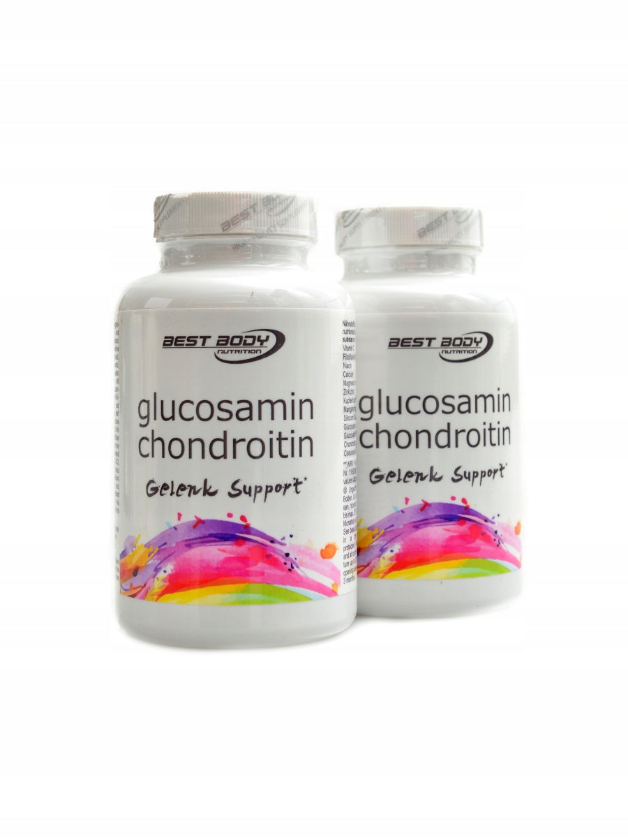 Best body nutr. Glucosamine chondroitine gelenk support II 2 x 100 kapslí