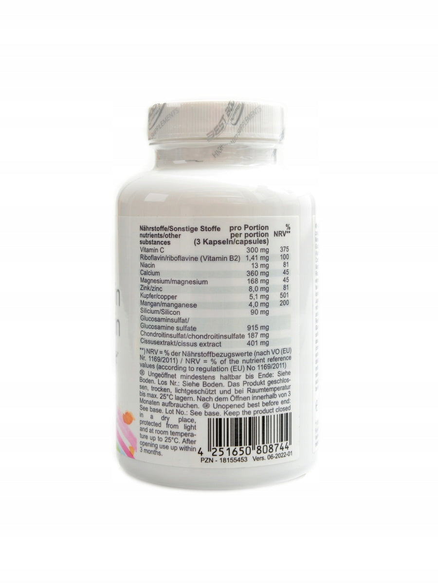 Best body nutrition Glucosamine chondroitine gelenk support II 100 kapslí Manufacturer code 4251650808744
