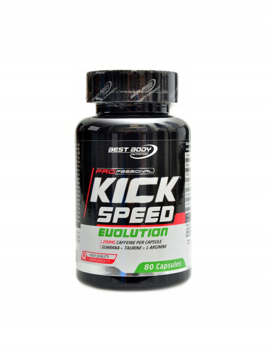 Best body nutrition Professional Kick speed evolution 80 kapslí
