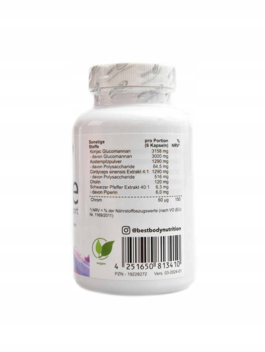 Best body nutrition Shape support 90 kapslí Expiration date at least six months from the date of purchase