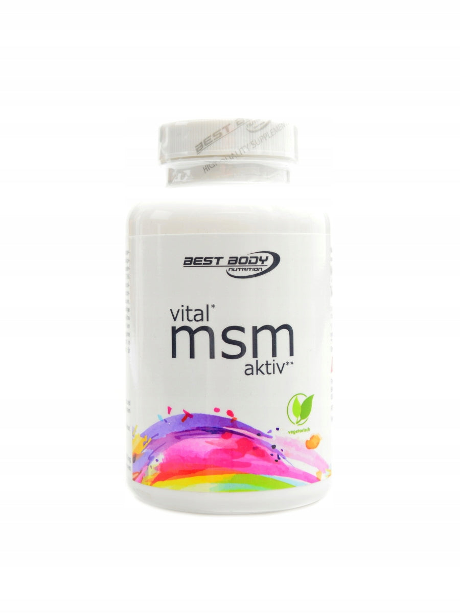 Best body nutrition Vital MSM aktiv 175 tablet
