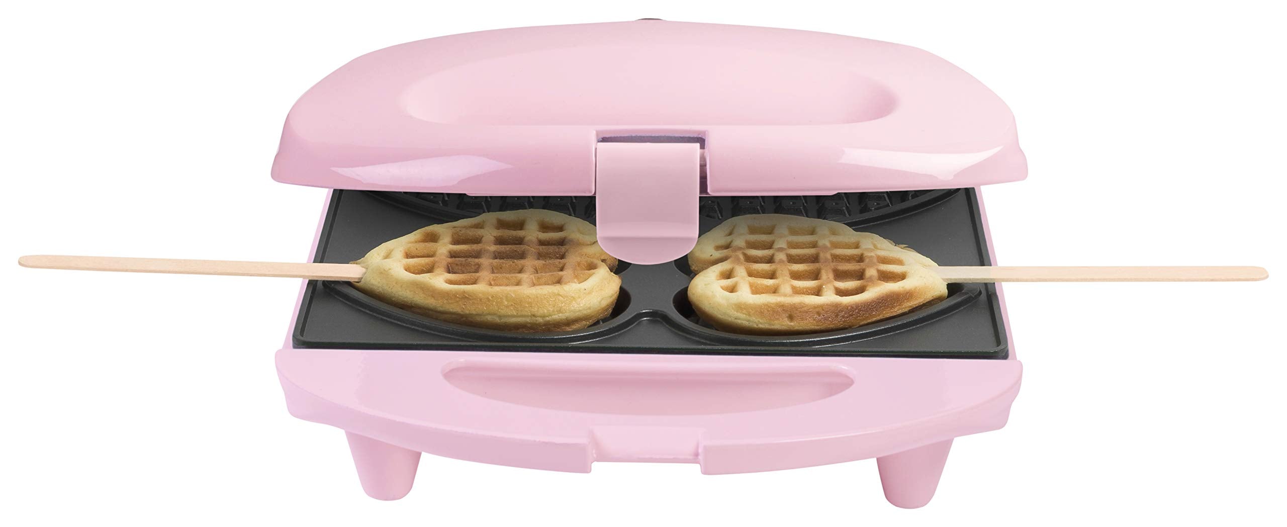 Bestron DSW271P Waffle Iron Pink 780W sticks Bpa Free Power rating 780 W