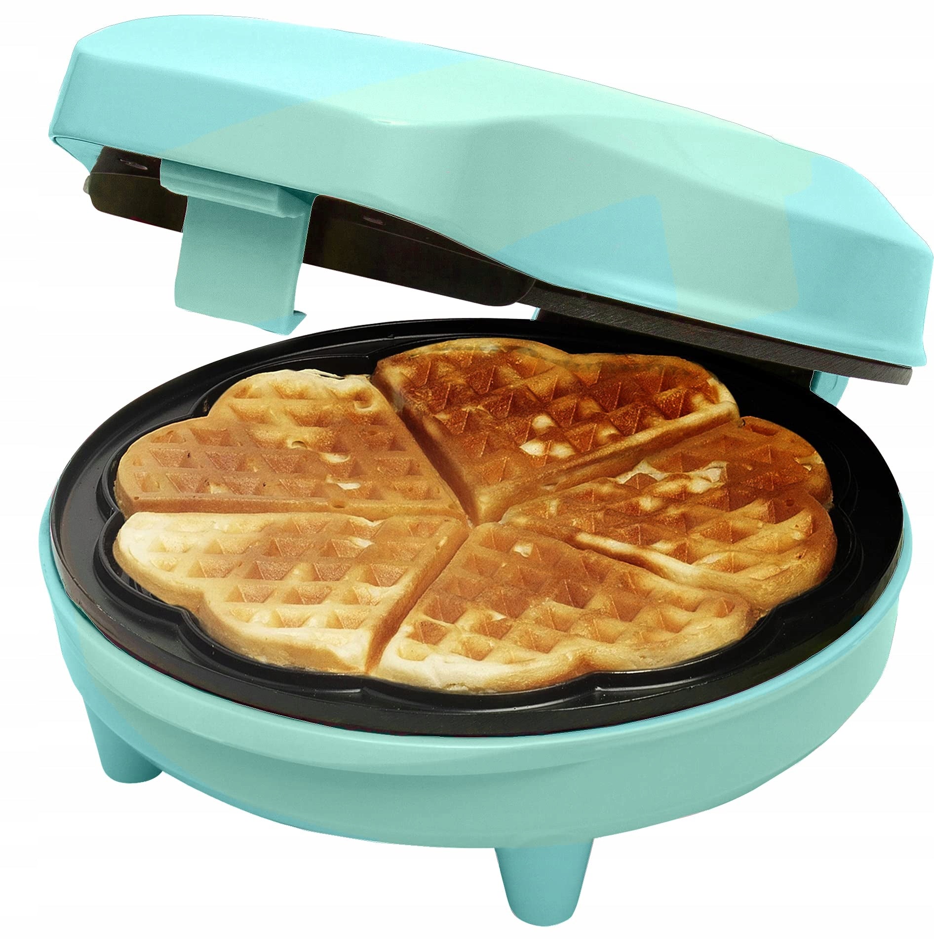 Bestron Waffle iron for classic waffles in Power rating 700 W