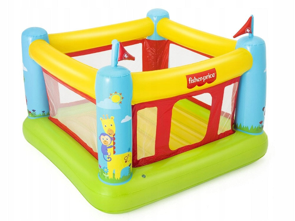 Bestway Inflatable Jumping Castle For Children Playpen Fisher Price 93553 Packaging status original