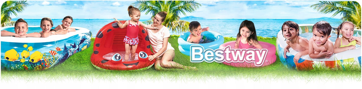 Bestway Inflatable Jumping Castle for Kids Playpen Fisher Price 93553 Max. weight load 85 kg