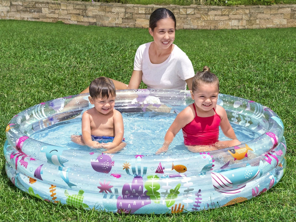 Bestway Inflatable Swimming Pool for Children SEA WORLD 152x30cm 51004 Brand Bestway