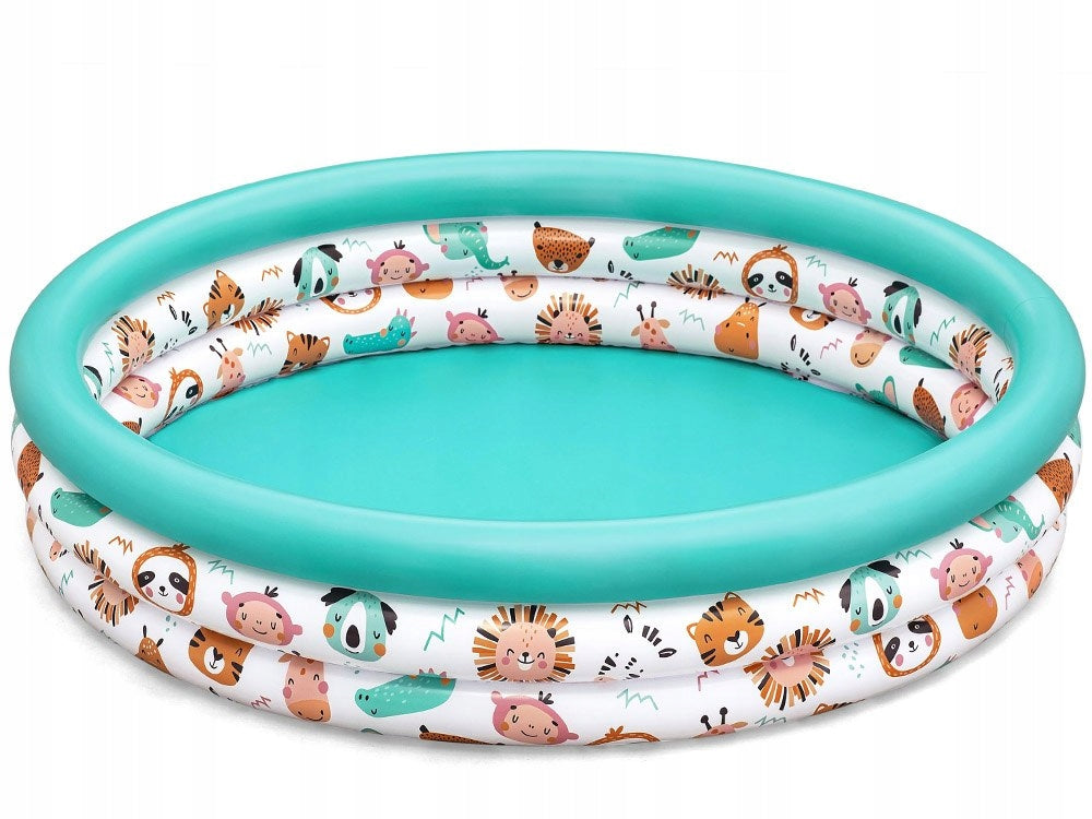 Bestway Inflatable paddling pool for children With SAFARI 122cm 51226 Packaging status original