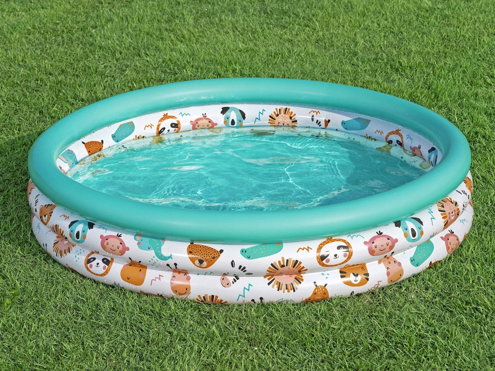 Bestway Inflatable swimming pool 122 CM SWIMMING POOL paddling pool for children SAFARI 122cm SAFE Height 25 cm