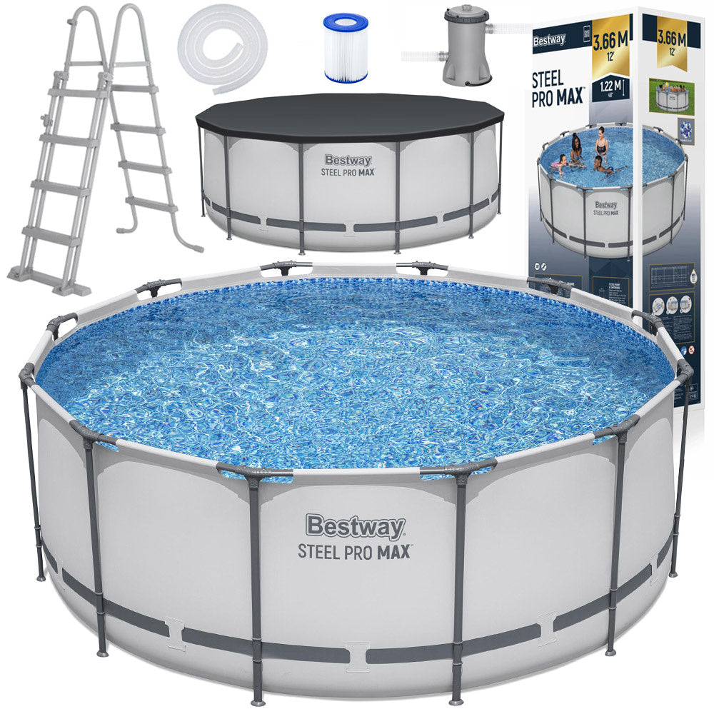 Bestway RACK pool 366x122cm 11in1+ pump ladder cover 56420