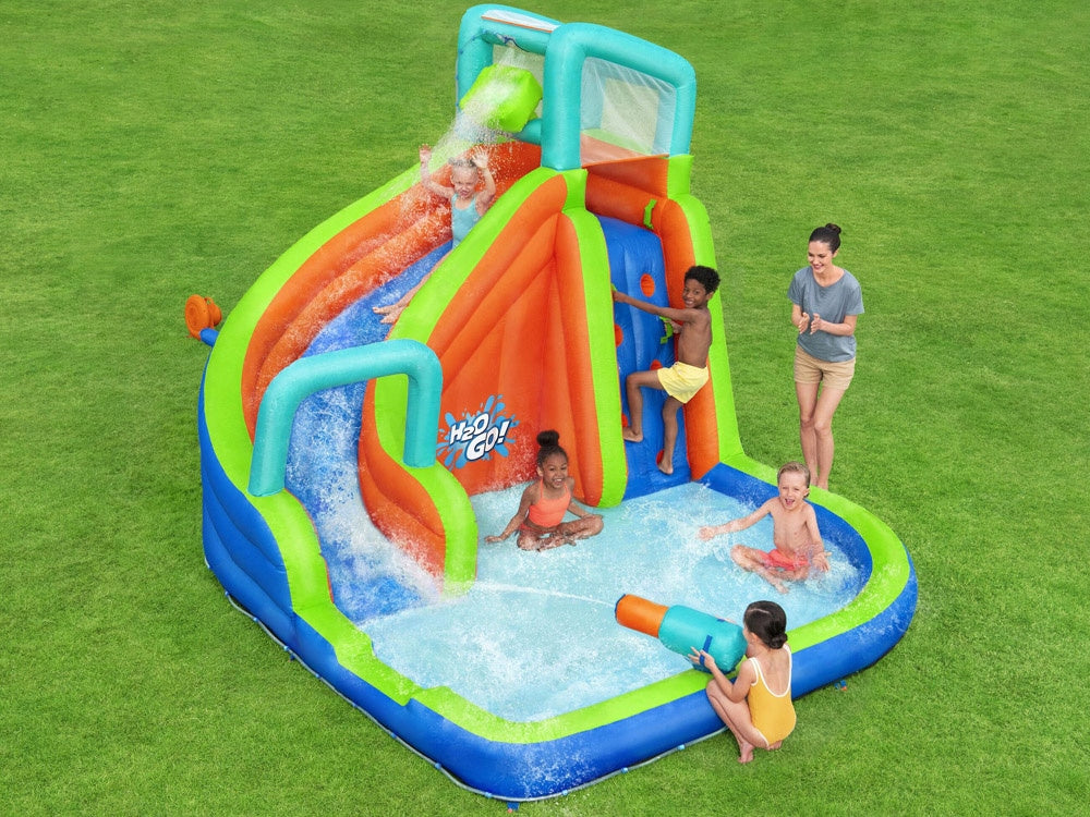 Bestway Water Square TOYS H2O Go 365x320x270cm slide and launcher 53408 Brand Bestway