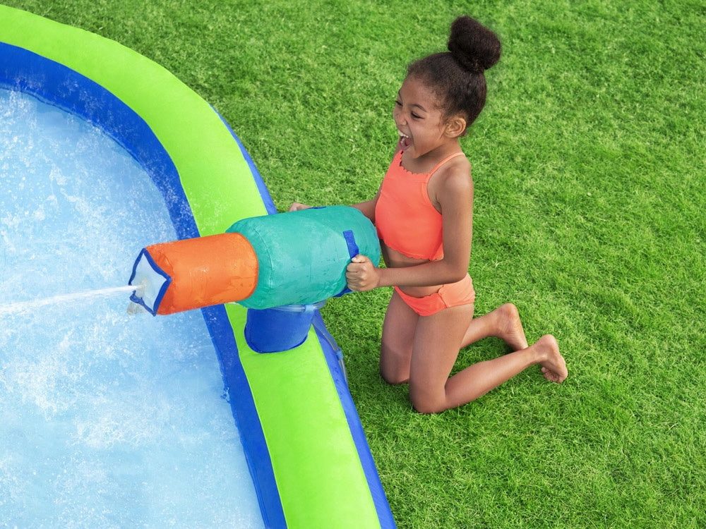 Bestway Water Square TOYS H2O Go 365x320x270cm slide and launcher 53408 Dominant material rubber