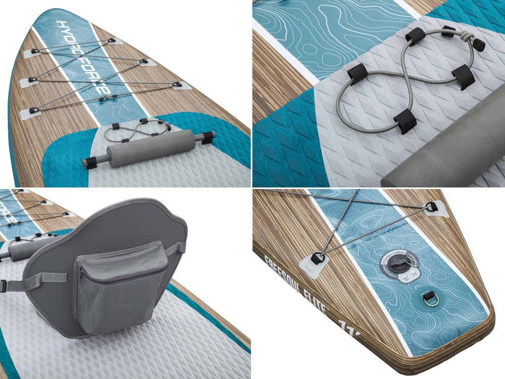 Bestway Zestaw Deska SUP z oparciem Hydro-Force 2w1 335cmx84cmx15cm 6532E Długość 335 cm