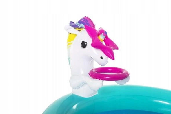 Aufblasbarer Spielplatz Bestway Magical Unicorn, 274x198x137 cm 