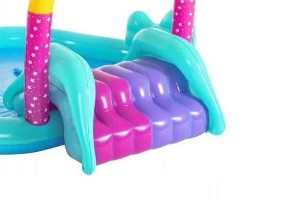 Aufblasbarer Spielplatz Bestway Magical Unicorn, 274x198x137 cm 