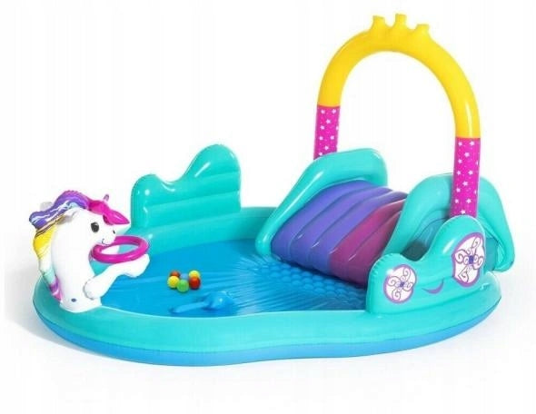 Aufblasbarer Spielplatz Bestway Magical Unicorn, 274x198x137 cm 