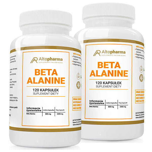 Beta Alanine 800mg PRE-WORKOUT PREWORKOUT PUMP STIMULATION 240 kap