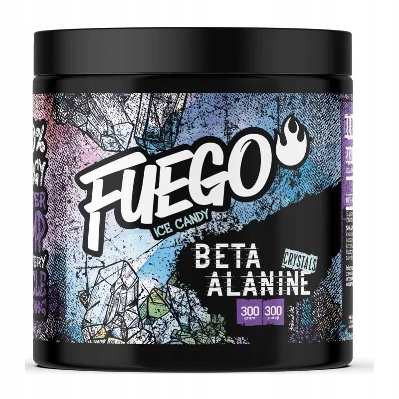 Beta Alanine FUEGO powder 300 g taste ICE CANDY PURE, STRENGTH