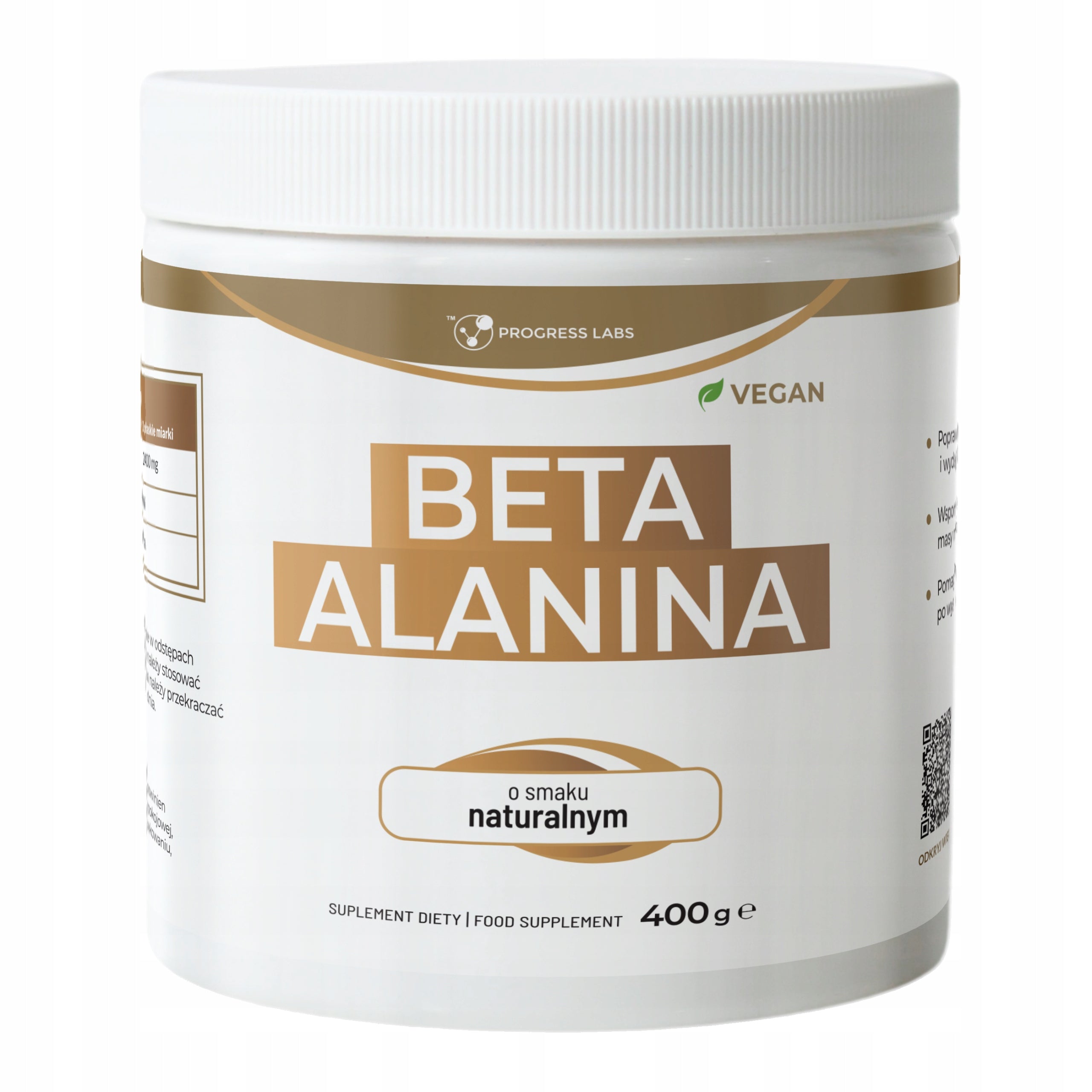 Beta Alanine Natural Taste Muscle Regeneration Pre-workout 400 g