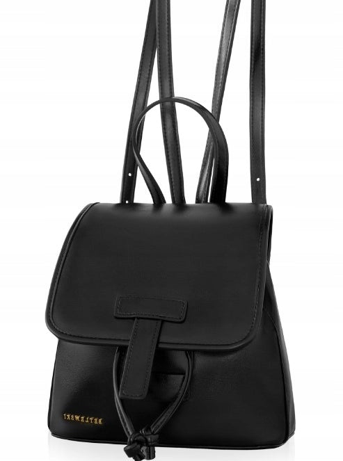 Betlewski women's backpack BLACK urban Convenience A5 size