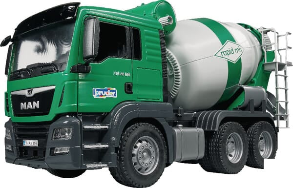 BRUDER MAN TGS Segauto 