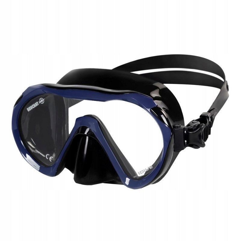 Beuchat 1Dive - diving and snorkeling mask for adults blue