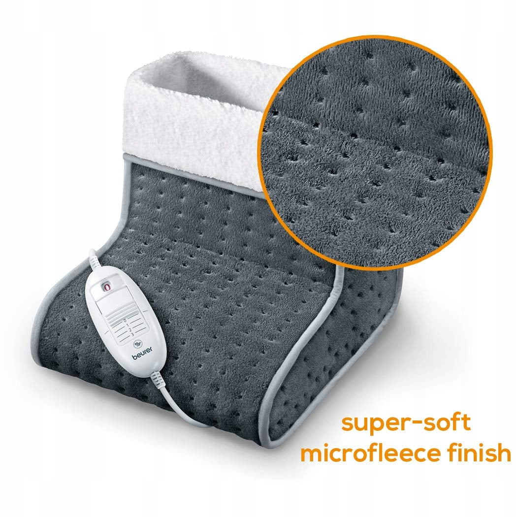 Beurer FW20UK electric foot warmer grey 3 power levels Medical device type accessories for a medical device or a product without an intended medical purpose