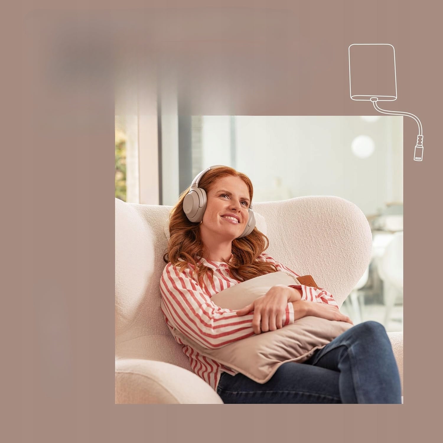Beurer Heaty wireless electric pillow 3 heat levels taupe Medical device no