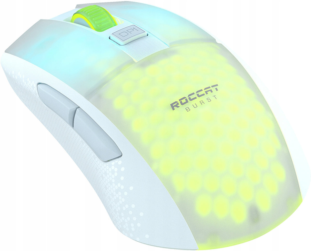Bezdrátová myš Roccat Burst Pro Air bílá, optický senzor Manufacturer Roccat