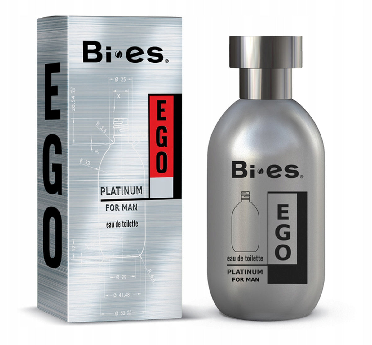 Bi-es EGO Platinum For Man Eau De Toilette 100ml