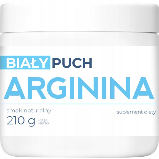 Biały Puch Arginine Muscle Growth Muscle Mass Silhouette Pump 210g