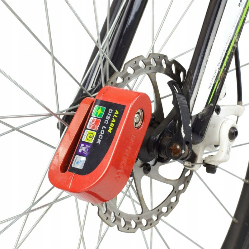 Bicycle Alarm BRAKE DISC LOCK with Link BICYCLE SCOOTER Model RMAL-01