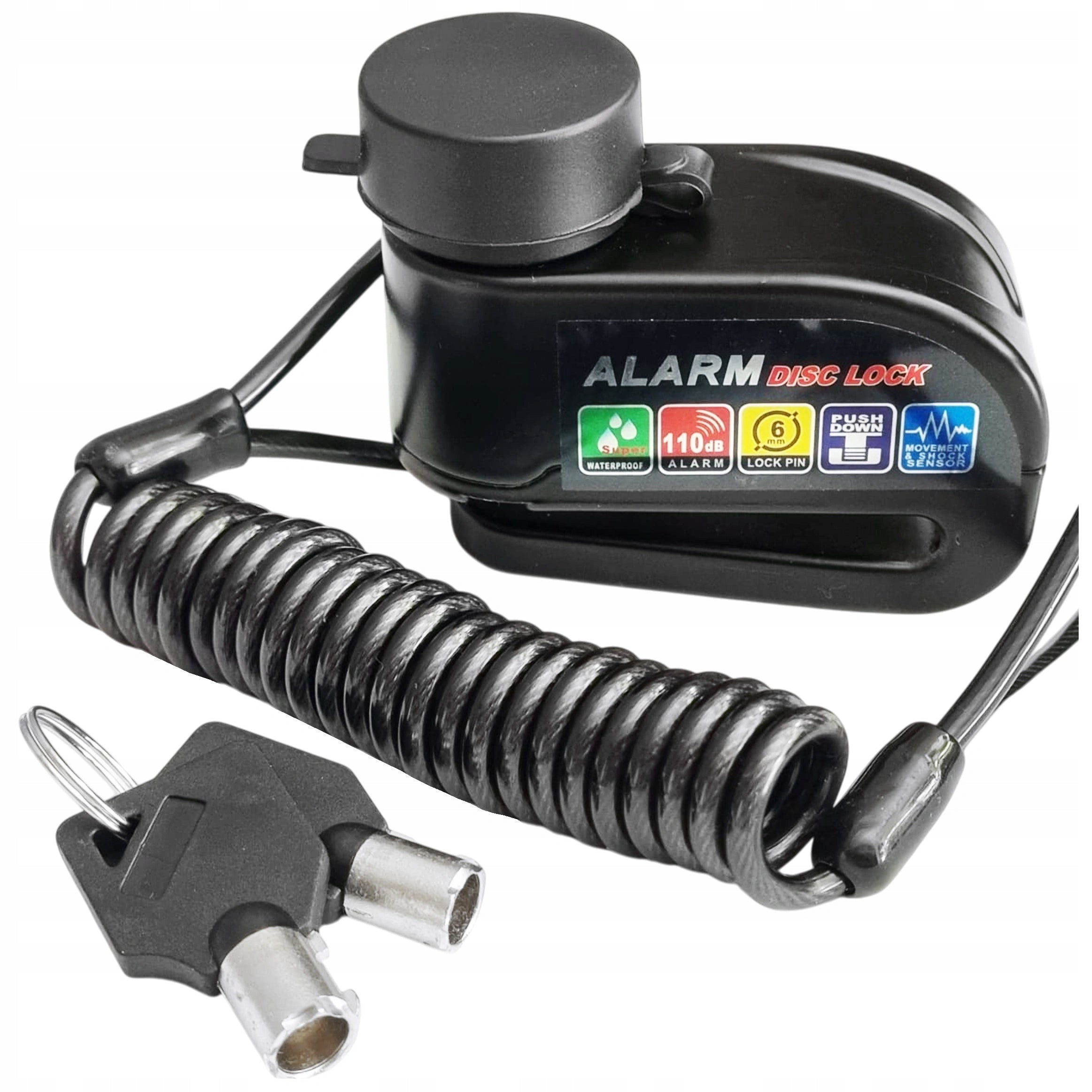 Bicycle Alarm Lock For Moped Bike Electric Anti-Theft