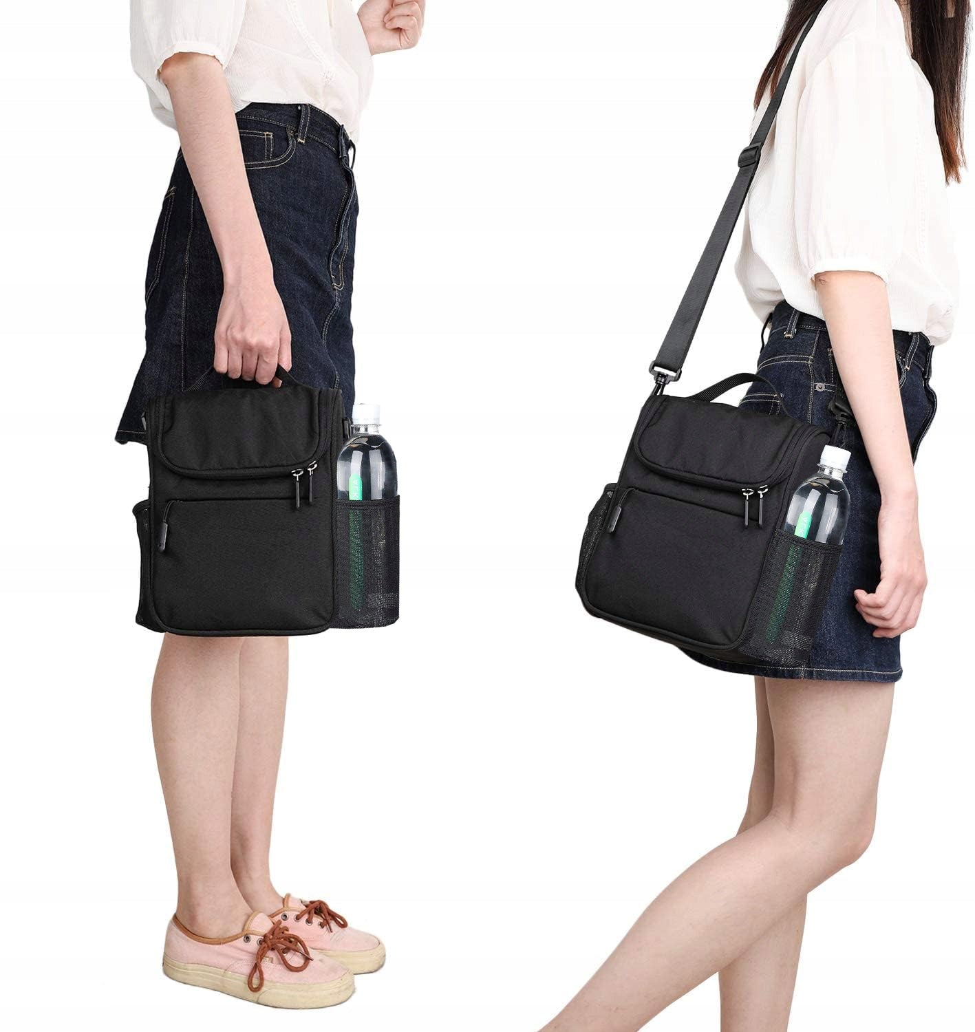Bicycle Bag Waterproof 2in1 For Steering Wheel And Shoulder With Lock Capacity 1 l