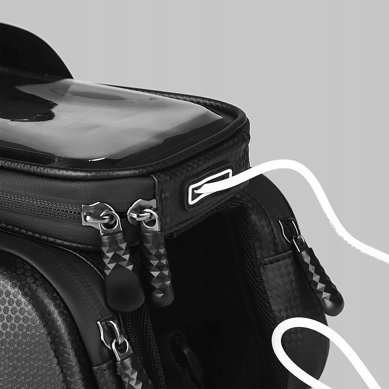 Bicycle Bag Waterproof Phone Pouch Frame Holder Carruzzo Brand no brand