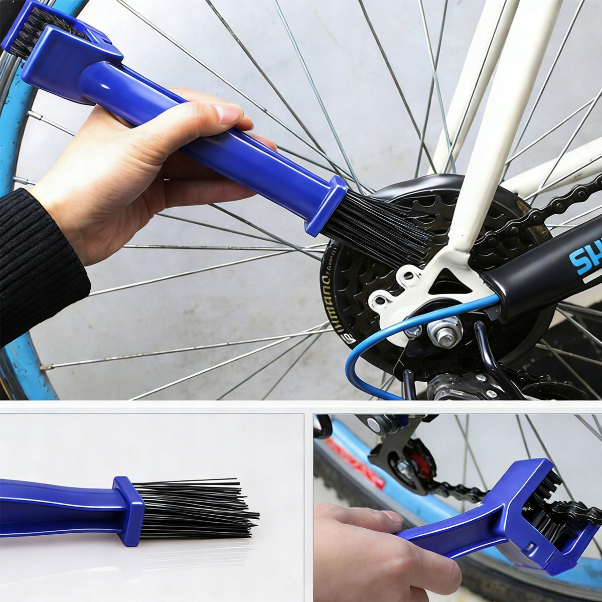 Bicycle Chain Cleaner Chain Washer Brush MTB Road Bike For for chain