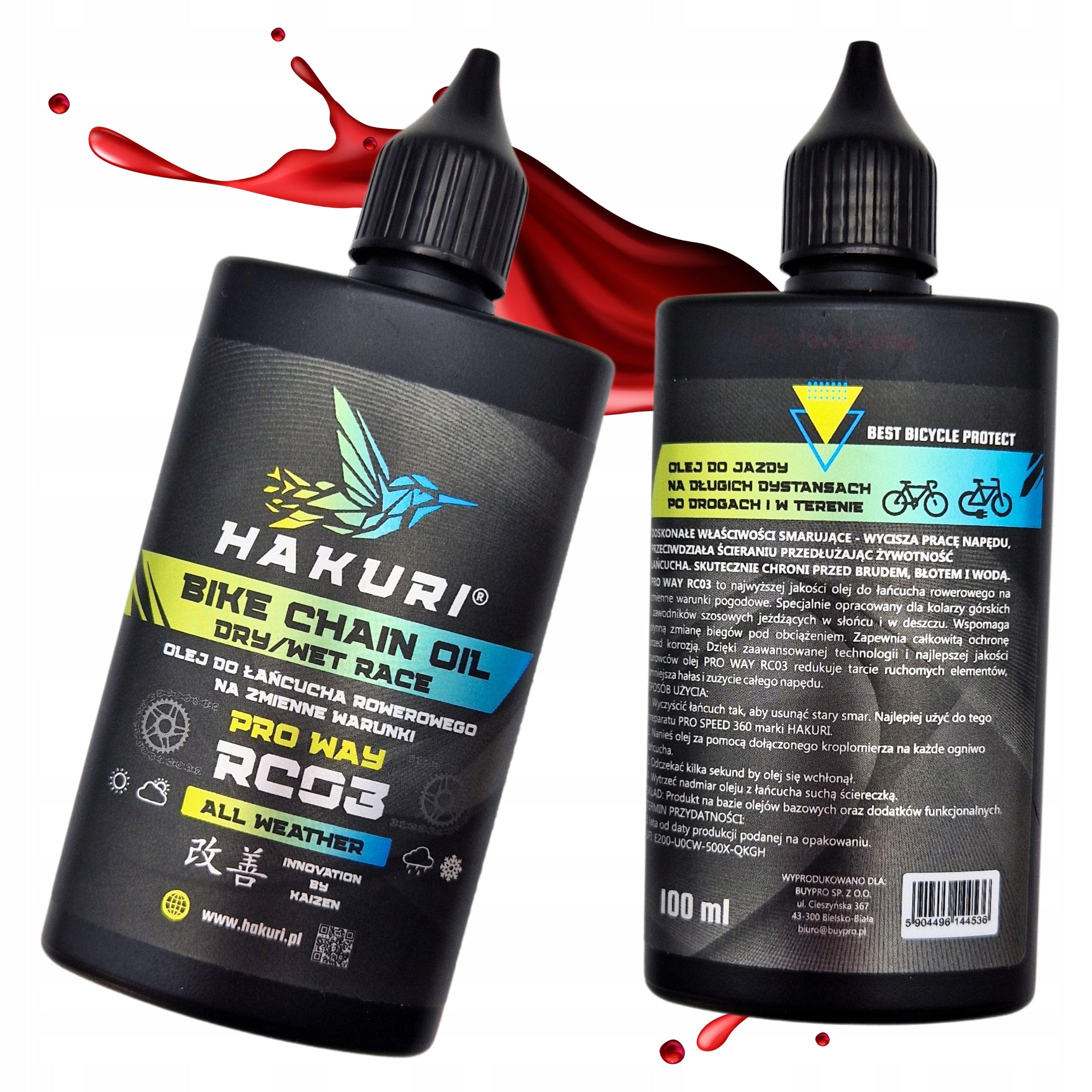 Bicycle Chain Lubrication Oil Variable Conditions Protects Against Corrosion