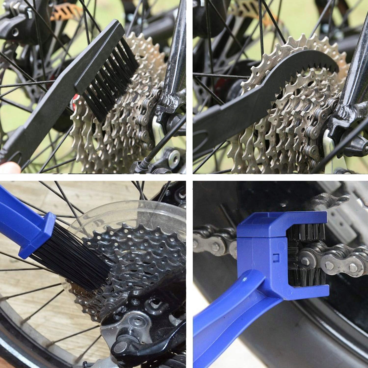 Bicycle Chain Scrubber, Mountain Bike Cleaning Kit Model Czyszczenie łańcucha