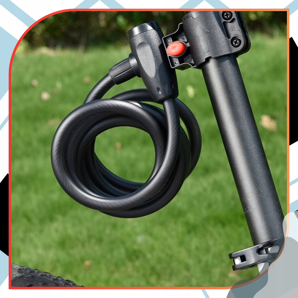 Bicycle Clasp Bicycle Lock Cable Security KEY PADLOCK Flex Weight 200 g