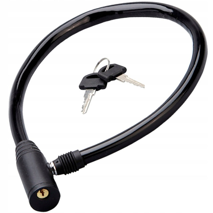 Bicycle Clasp LINKA Lock for Bike KEY 10x60 cm Black