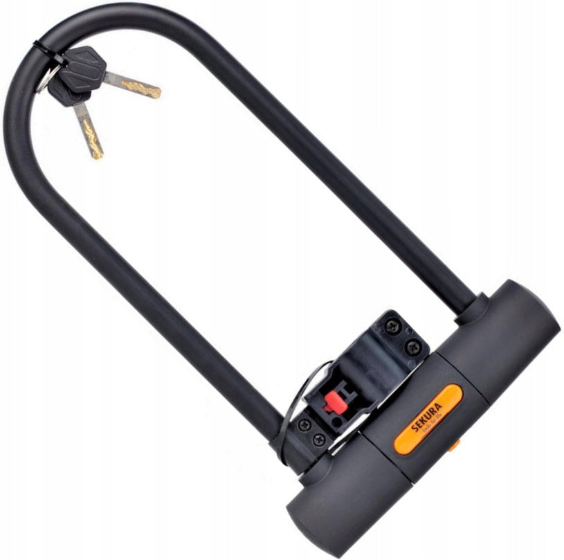 Bicycle Clasp ULOCK SEKURA KB306 U-LOCK 18 mm x 32 cm LS + handle