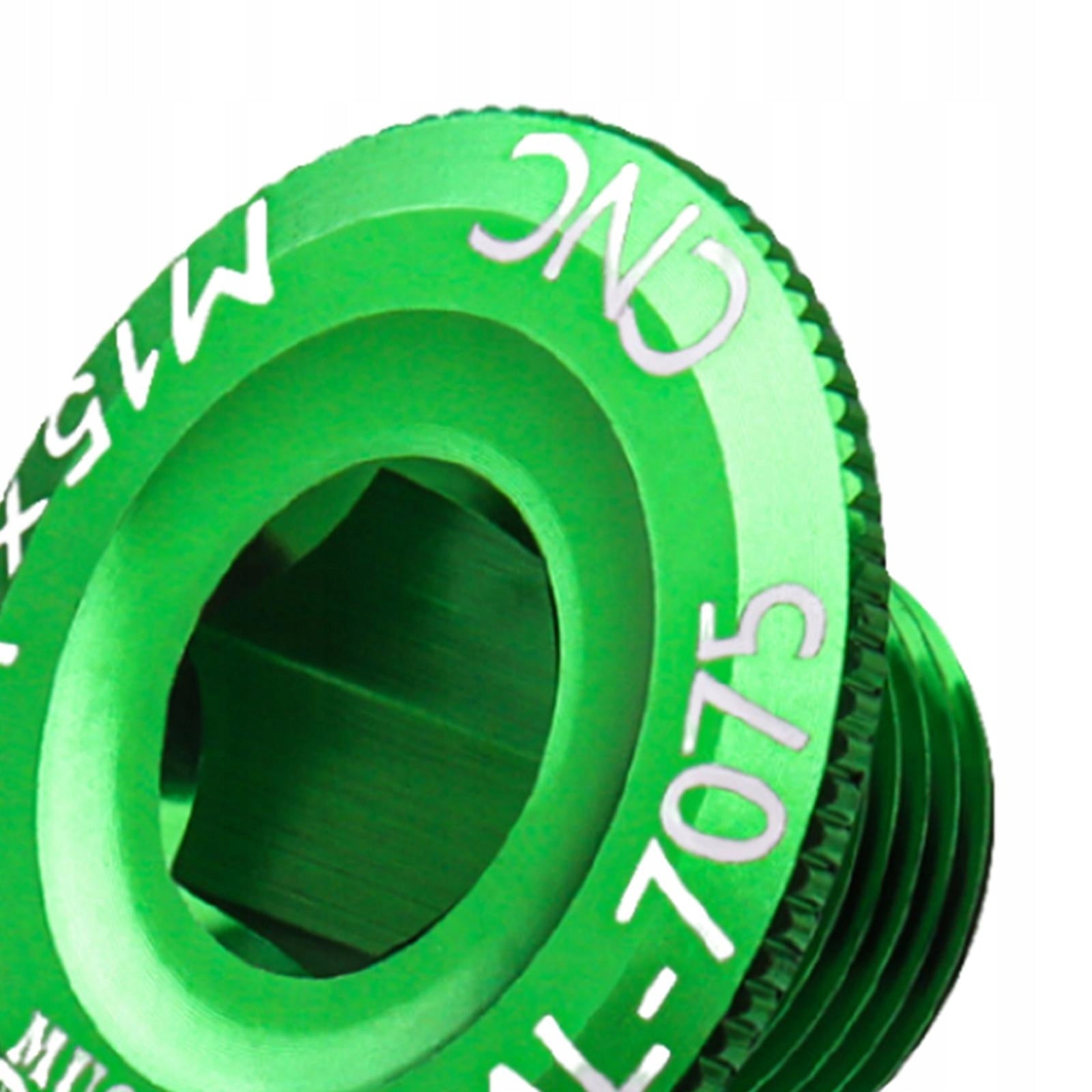 Bicycle Crank Cover Aluminum Alloy Arm Bike Green Color green